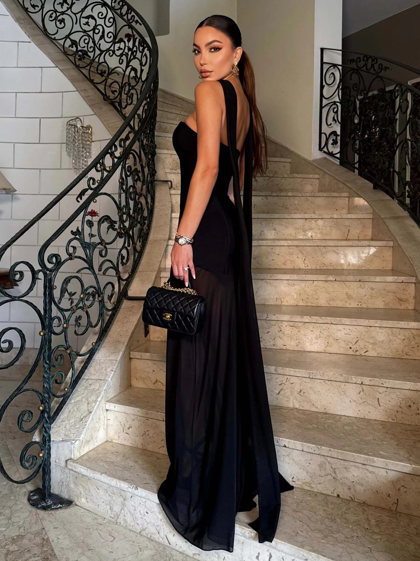 Strapless Bodycon Mermaid Dress