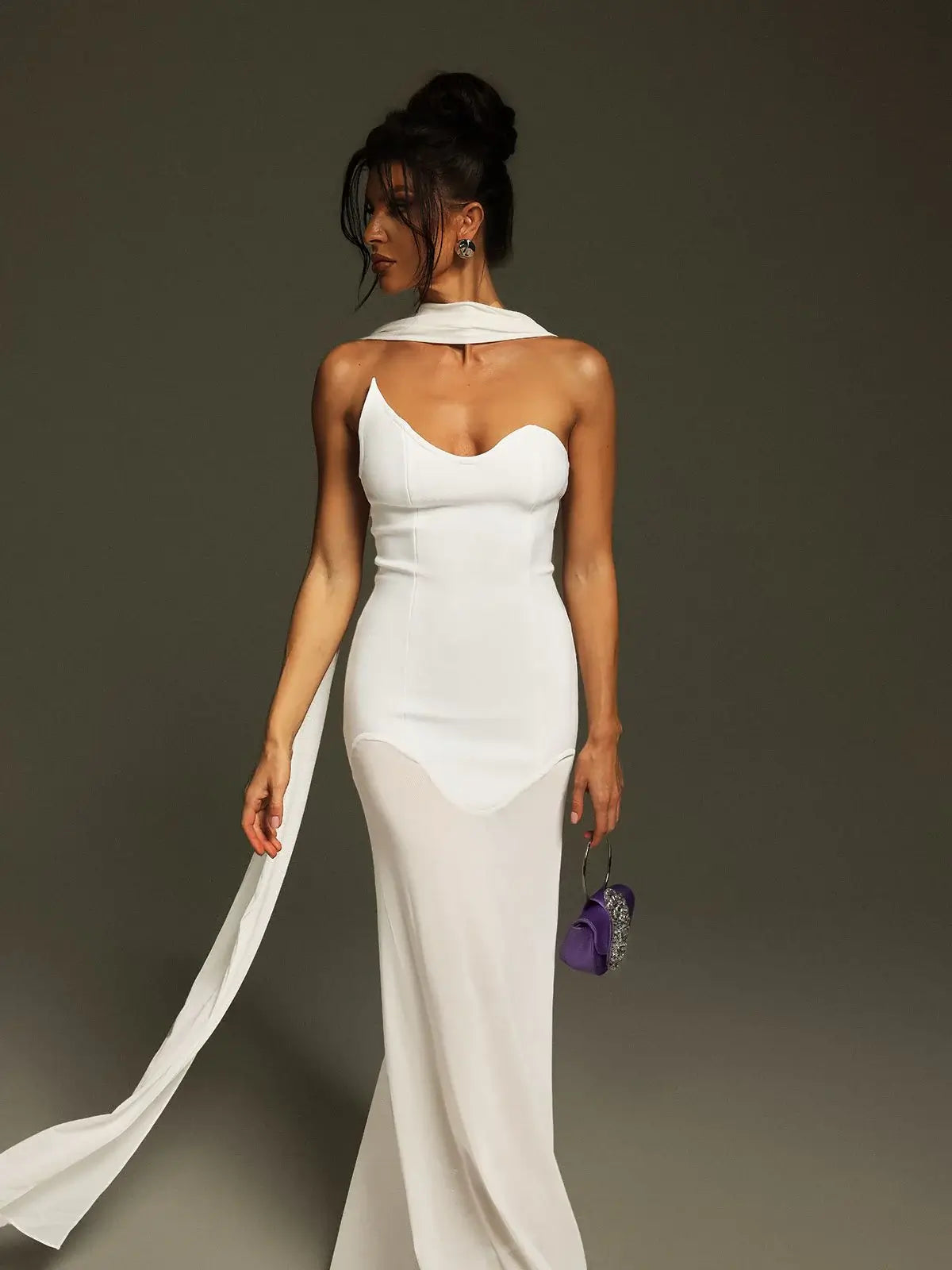 Strapless Bodycon Mermaid Dress