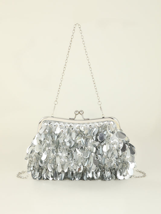 Handmade Beaded Sequin Beaded Evening Bag