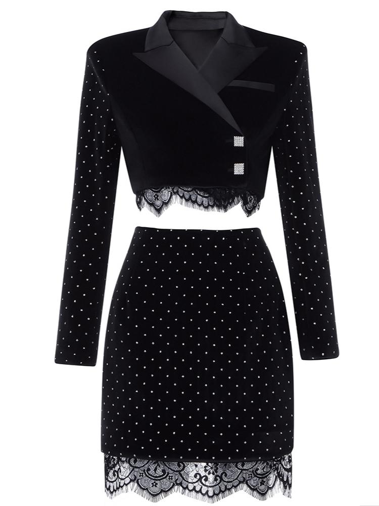 Fashionable Street Frying Celebrity Two-Piece Set