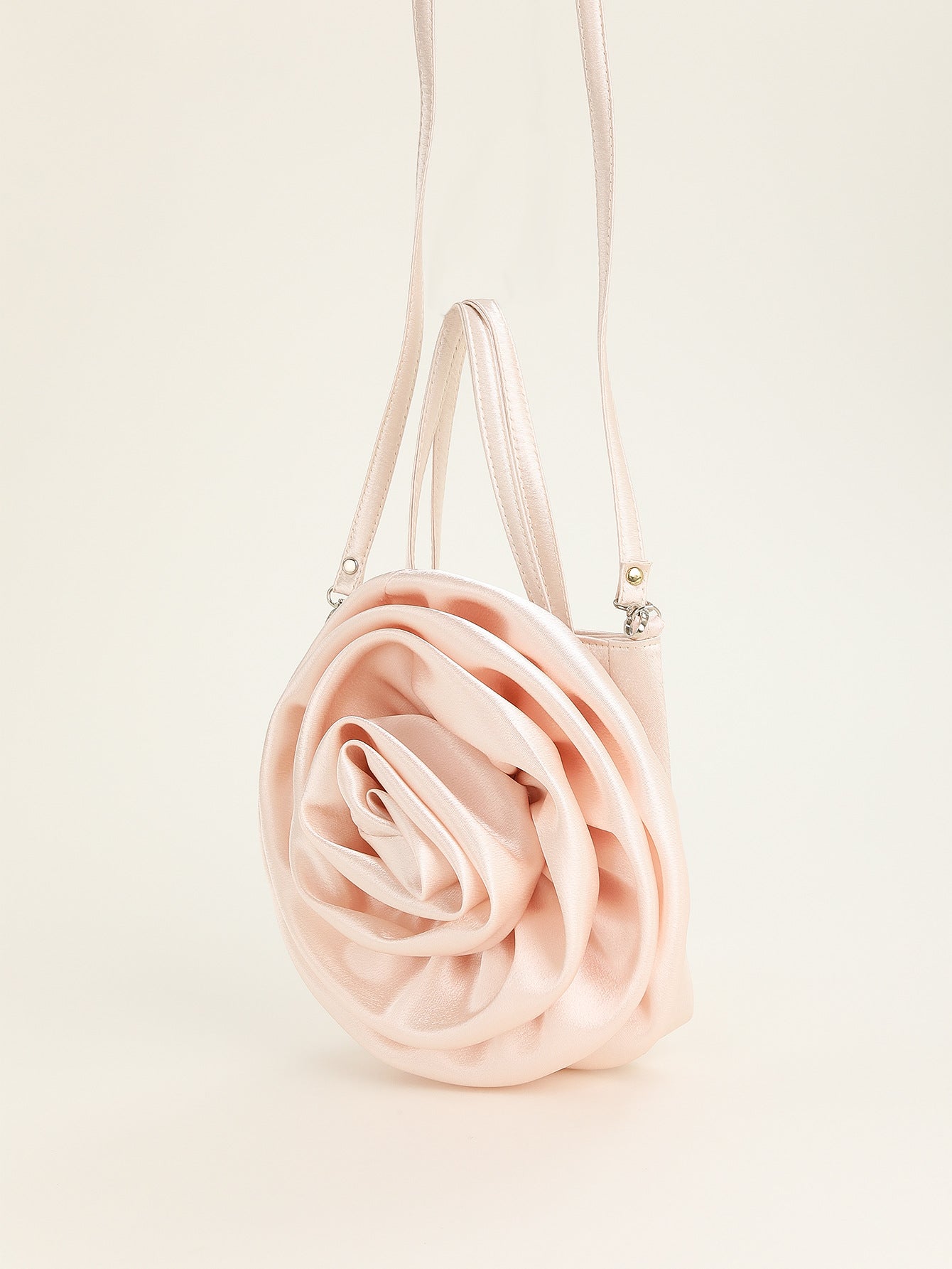 Three-dimensional Rose Tote Bag